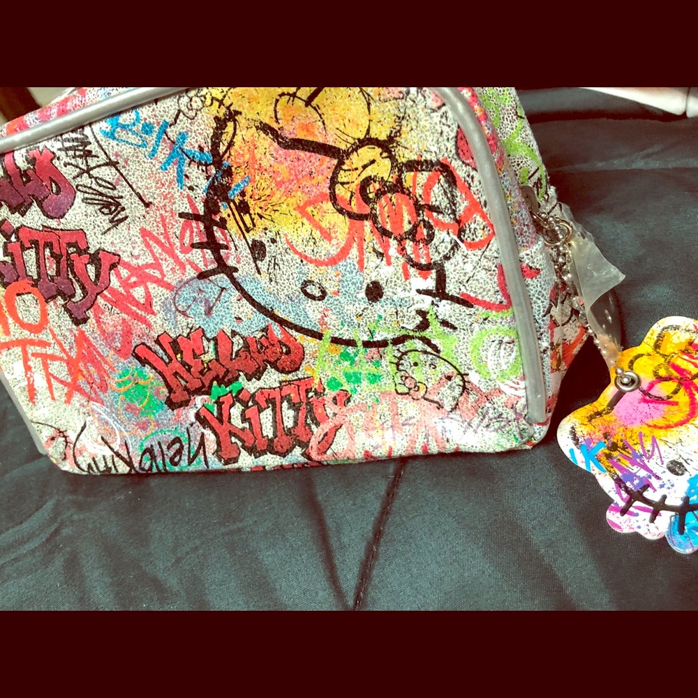 Hello Kitty Graffiti cosmetic bag